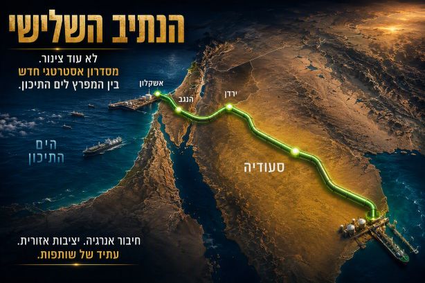 הנתיב השלישי: הצינור שיכול לשנות את ביטחון האנרגיה הסעודי
